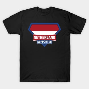 Netherland Super Flag Supporter T-Shirt